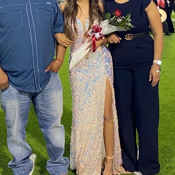 Sequin Prom Dress - Picture 1 of 3